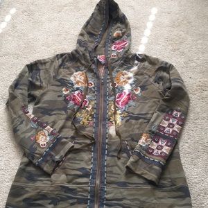 Johnny was Camo hoodie